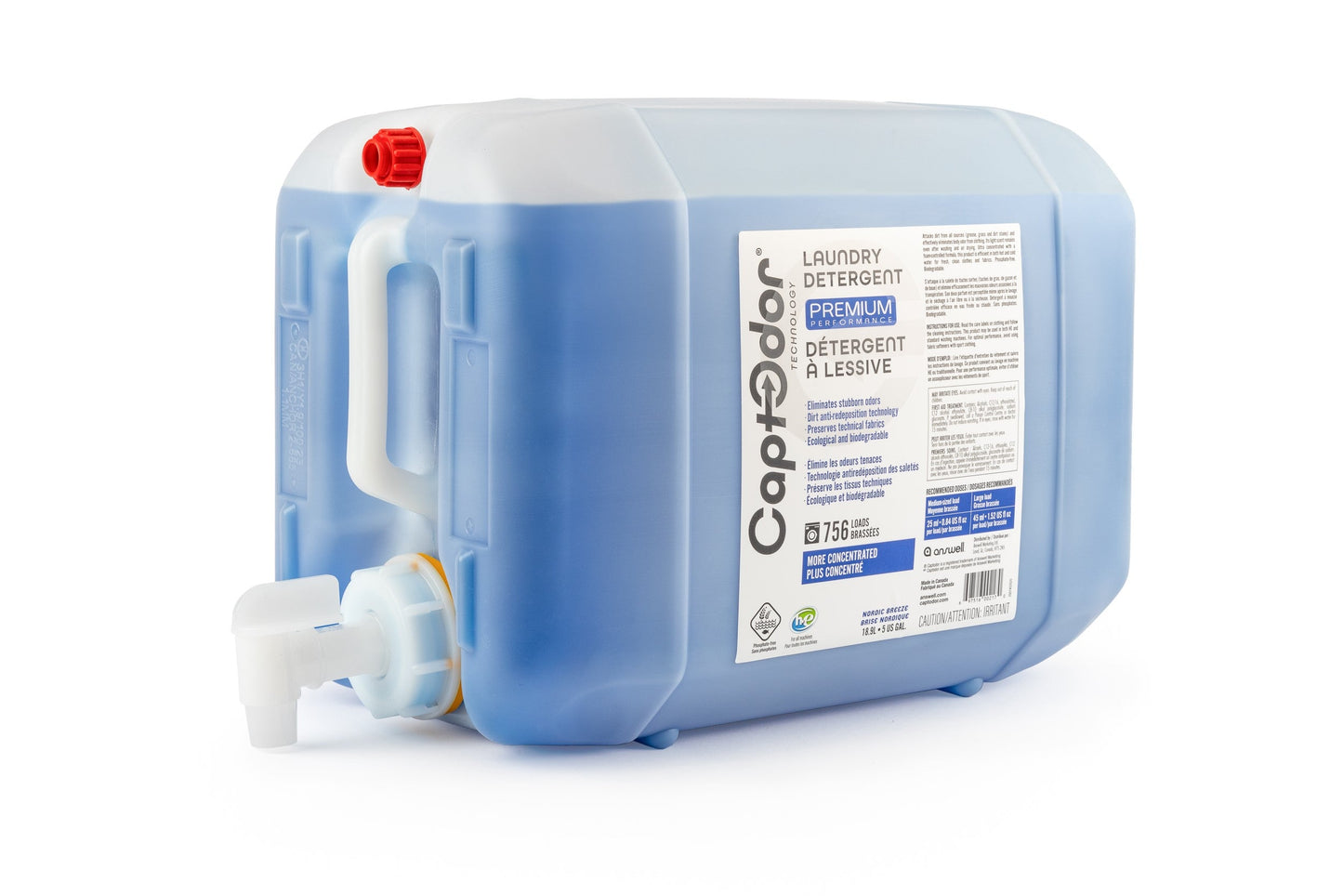 CAPTODOR PREMIUM LAUNDRY DETERGENT